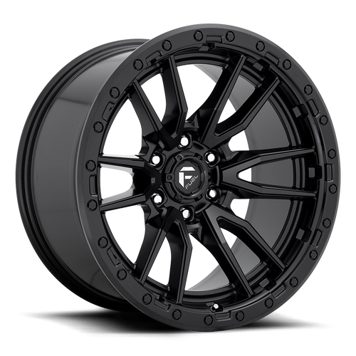 17x9 6x120 5BS D679 Rebel Matte Black - Fuel Off-Road