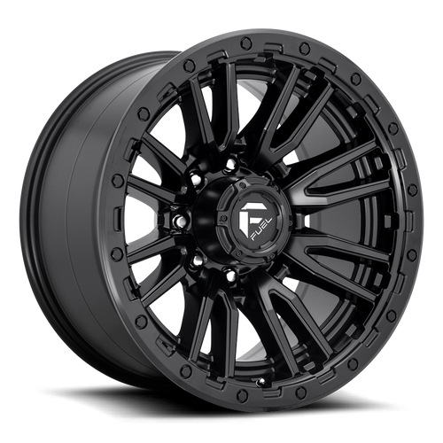 20x10 8x6.5 4.75BS D679 Rebel Matte Black - Fuel Off-Road