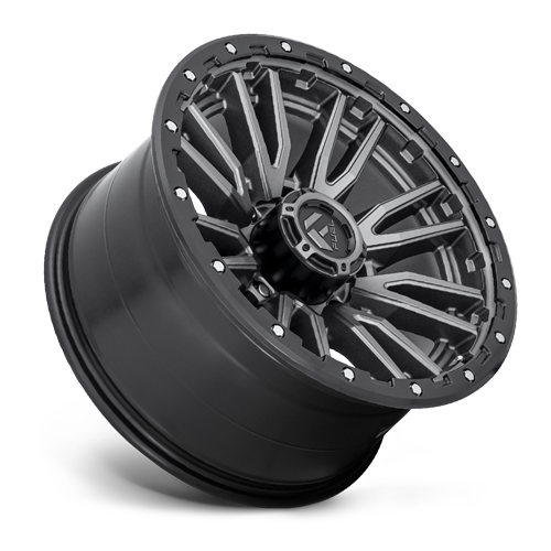 20x10 8x6.5 4.75BS D680 Rebel Matte Gunmetal Black - Fuel Off-Road