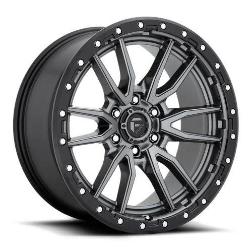20x9 6x5.5 5BS D680 Rebel Matte Gunmetal Black - Fuel Off-Road
