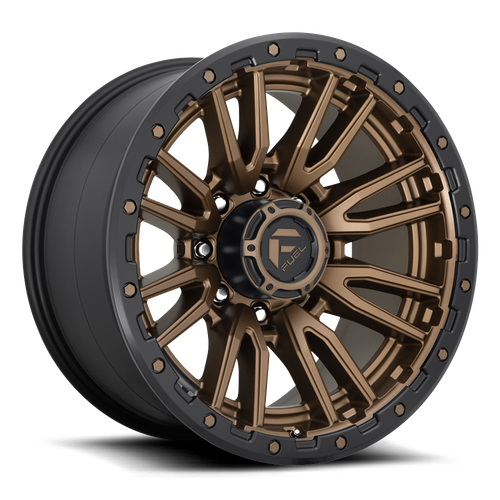 20x9 8x170 5BS D681 Rebel Matte Bronze Black - Fuel Off-Road
