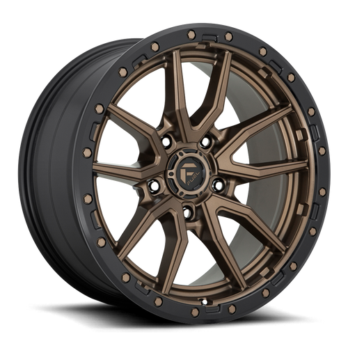 20x9 5x5 5BS D681 Rebel Matte Bronze Black - Fuel Off-Road