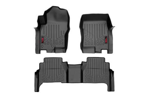 Floor Mats FR & RR Crew Cab Nissan Frontier 2WD/4WD (08-21)