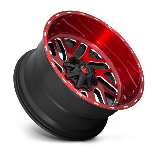 22x10 8x6.5 4.75BS D691 Triton Candy Red - Fuel Off-Road