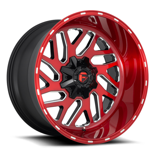 22x10 8x6.5 4.75BS D691 Triton Candy Red - Fuel Off-Road