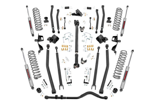 18-21 Jeep JL 4Dr 6in Long Arm Kit w/N3 Shocks 