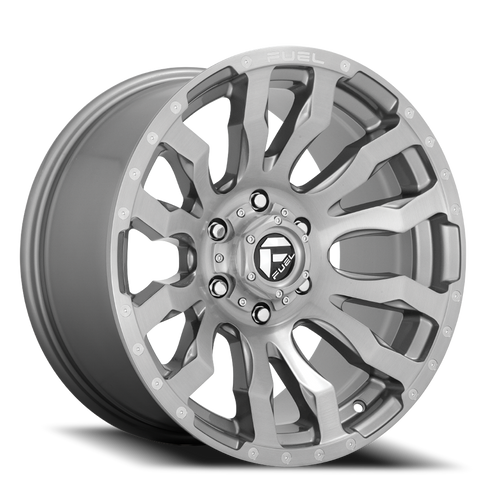 20x9 6x5.5 5BS D693 Blitz Brushed Gunmetal - Fuel Off-Road