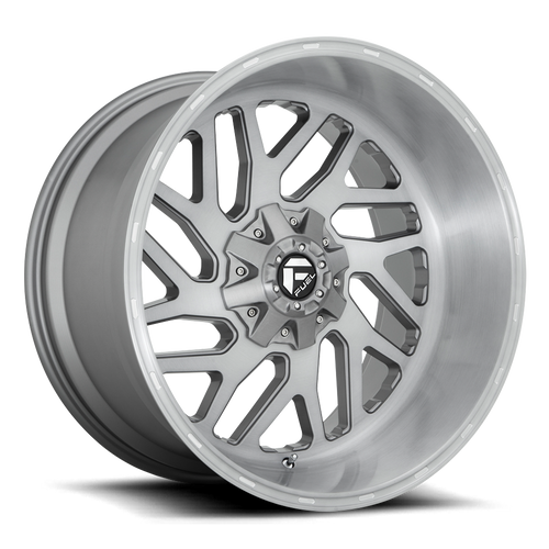 20x12 5x5/5x5.5 4.81BS D715 Triton Platinum Gunmetal - Fuel Off-Road