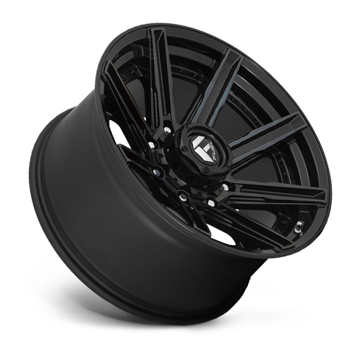 20x10 8x6.5 4.79BS D708 Rogue Gloss Black Machined - Fuel Off-Road