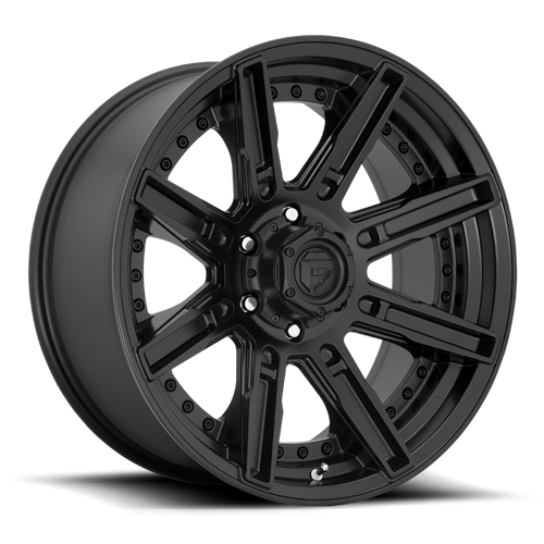 20x9 5x5.5 5.04BS D709 Rogue Matte Black - Fuel Off-Road