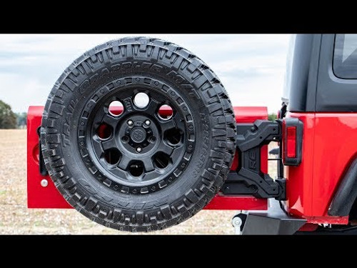 Heavy Duty Tire Carrier Jeep Wrangler JK (2007-2018) Heavy Duty Tire Carrier Jeep Wrangler JK (2007-2018)