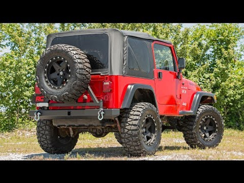 Rear Bumper Tire Carrier Jeep Wrangler TJ (97-06)/Wrangler YJ (87-95) 