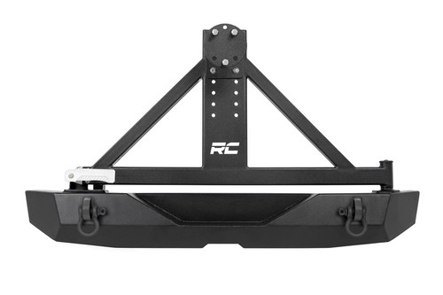 Rear Bumper Rock Crawler Tire Carrier Jeep Wrangler JK  (07-18)