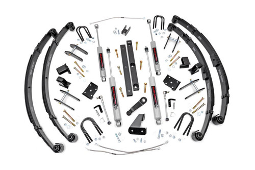 Jeep 4.5in X-Series Suspension Lift Kit Power Steering - Rough Country Suspension