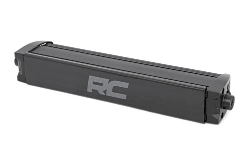 Black Series LED Light Bar Cool White DRL 12" Single Row