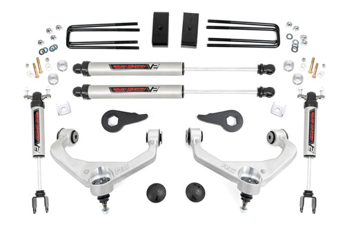 11-19 Chevy/GMC 2500/3500HD 3.5in Suspension Lift Kit V2 Shocks 