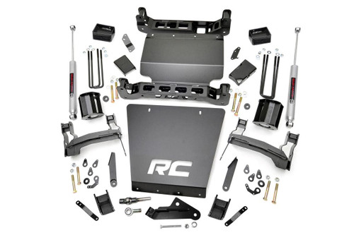 14-18 GMC 1500 PU 4WD 5in Suspension Lift Kit w/N3 - Rough Country Suspension