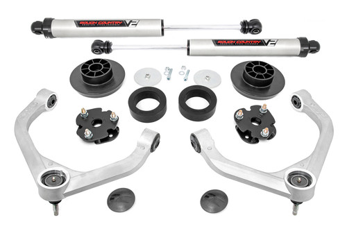 12-18 Ram 1500 4WD 3in Lift Kit RearV2 Shocks 