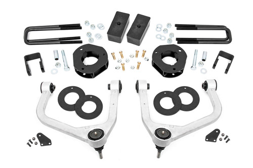 19-25 GMC 1500 w/Ride Control 3.5in Lift Kit w/Control Arms 