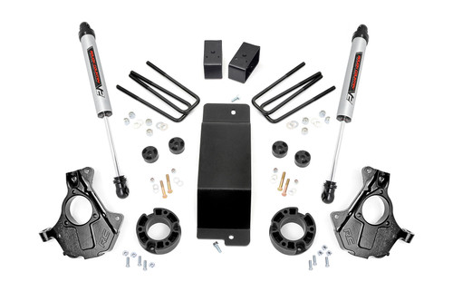 07-13 Chevy/GMC 1500 PU 3.5in Knuckle Kit w/Spacers & V2 Shocks 