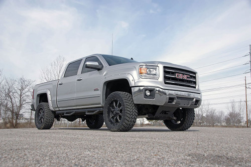 14-18 Chevy/GMC 1500 PU 4Wd w/Cast Steel 5in Kit w/N3 Shks & Struts - Rough Country Suspension