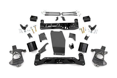 14-18 GMC 1500 Denali 4WD Cast Steel Magneride Bracket 7in Lift Kit - Rough Country 