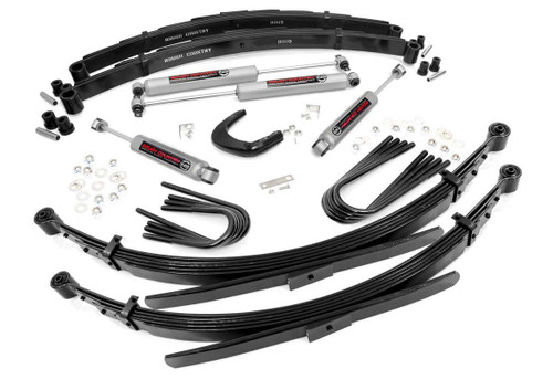 4" Lift Kit 52" RR Springs Chevy/GMC 3/4-Ton Suburban (88-91)