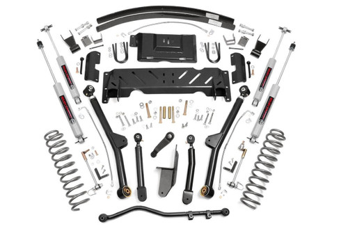 84-01 Jeep XJ 2.5L/4.0L w/NP242 4.5in Lift Kit 