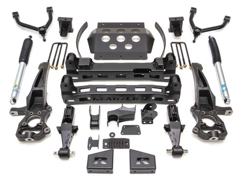 19-20 Chevy/GMC 1500 8 Big Kit w/Upper Arms & Rear Bil Shock - Ready Lift