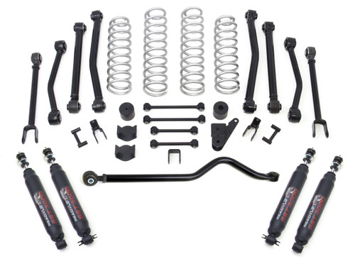 07-18 Jeep JK 4in Arm Terrain Flex 8-Arm Kit w/SST3000 Shock - Ready Lift