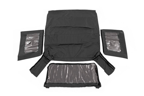 Soft Top Replacement Black 2 Door Jeep Wrangler JK (10-18)