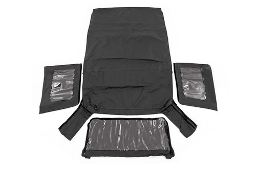 Soft Top Replacement Black 4 Door Jeep Wrangler JK (10-18)