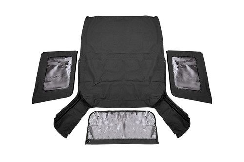 Soft Top Replacement Black 2 Door Jeep Wrangler JK (07-09)