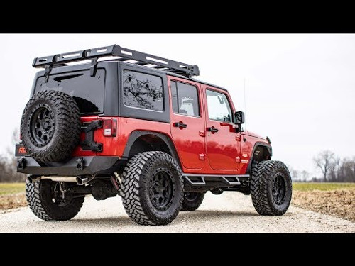 Roof Rack Black Series Lights Jeep Wrangler JK  (2007-2018)