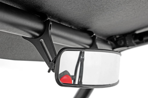 UTV Rear View Mirror Convex 17" x 3" 1.75" Mount