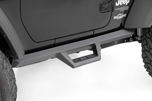 Contoured Drop Steps 2 Door Jeep Wrangler JL 4WD (2018-2023)