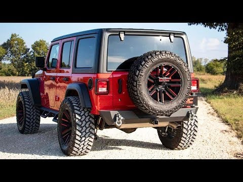Rear Bumper Trail Tire Carrier Jeep Wrangler JL 4WD (18-23)
