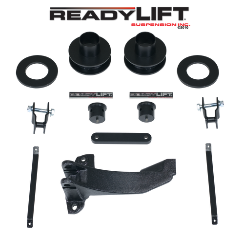 05-07 Ford F250/F350/F450 2.5 Frt Leveling Kit w/TB Brkt - Ready Lift