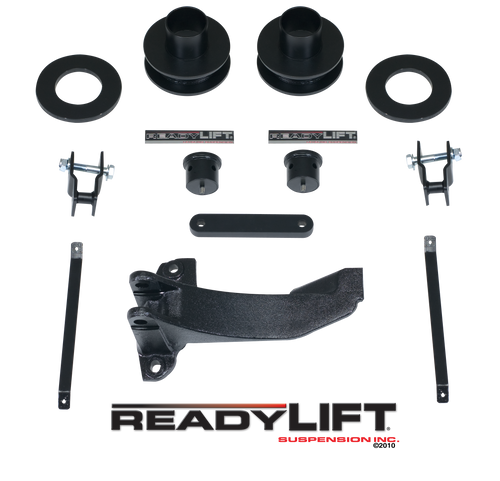 08-10 Ford F250/F350/F450 2.5 Frt Leveling Kit w/TB Brkt - Ready Lift