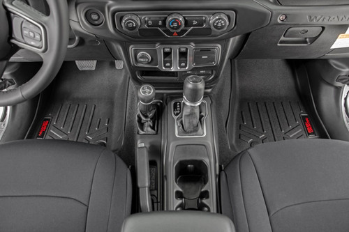 Floor Mats FR & RR RR Non-Lock Jeep Gladiator JT 4WD (20-23)