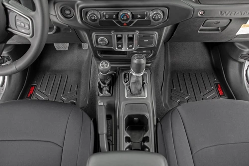 Floor Mats FR & RR RR Non-Lock Jeep Gladiator JT 4WD (20-23)