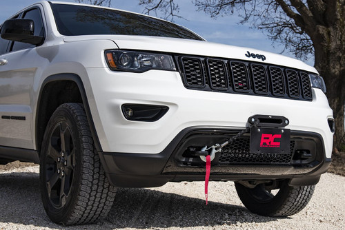 Hawse Fairlead License Plate Mount - Rough Country Suspension