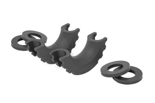 D-Ring Isolators Black-Pair - Rough Country Suspension