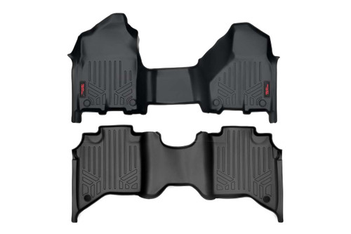 Floor Mats FR & RR Over Hump Crew Ram 2500/3500 (19-23) Floor Mats FR & RR Over Hump Crew Ram 2500/3500 (19-23)