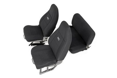 Seat Covers Front and Rear Jeep Wrangler YJ 4WD (1991-1995)