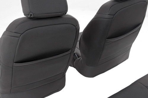 11-12 Jeep JK 4Dr Neoprene Seat Cover Set Black 11-12 Jeep JK 4Dr Neoprene Seat Cover Set Black