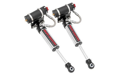 11-25 Chevy/GMC Silverado/Sierra 2500/3500 Frt Adjust Vertex Shocks - Rough Country Suspension