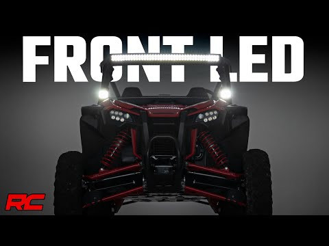 LED Light Front Mount 40" Black Dual Row Honda Talon/Talon 1000R/Talon 1000X (19-22)