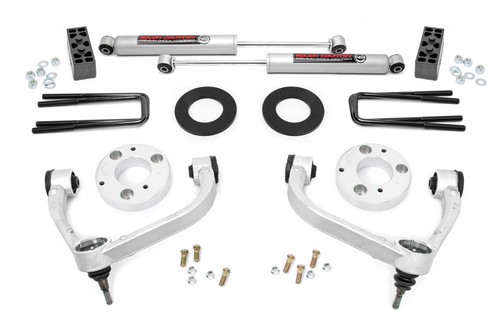 09-13 Ford F150 4WD 3in Bolt-On Lift Kit - Rough Country Suspension