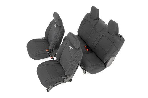 Seat Covers Front and Rear Jeep Wrangler JL 4WD (2018-2023)